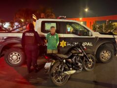 Masculino detenido por robo equiparado de vehículo en Puerta Navarra