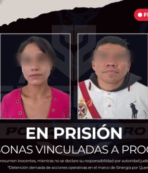 Dos personas en prisión por homicidio calificado en San Juan del Río