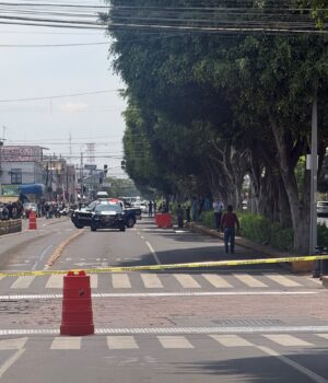 Artesanos de Paula Porfirio bloquean avenida Zaragoza
