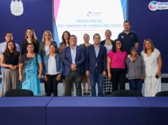 Reconocen autoridades municipales a comités ciudadanos por fortalecer la transparencia en las obras públicas