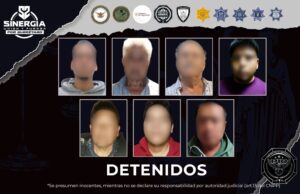 Sinergia ejecuta operativos simultáneos y logra siete detenciones en la zona metropolitana y la región serrana