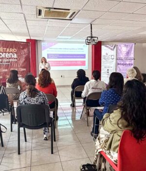 Capacita IEEQ a partidos políticos sobre violencia política contra las mujeres