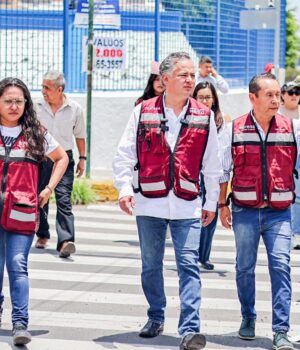 Llama Santiago Nieto a defender la soberanía nacional y señala abandono de gobiernos panistas en Querétaro