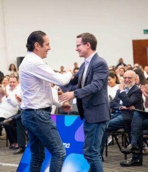 Destaca Kuri reunión panista entre Pancho y Anaya