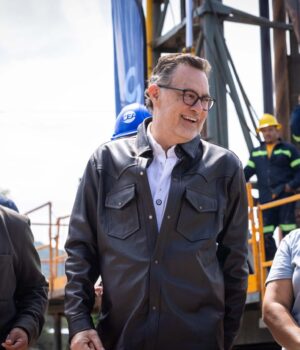 Supervisa Kuri obra hidráulica en Los Cues