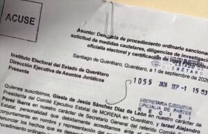 MORENA en Querétaro reaccionó de manera inmediata ante la aparición de mantas con la expresión “MORENA NARCOPARTIDO” en distintos puntos de la capital.