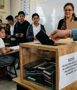 Desconexión en las aulas: a partir del 3 de noviembre quedará prohibido el uso de celulares en escuelas de educación básica