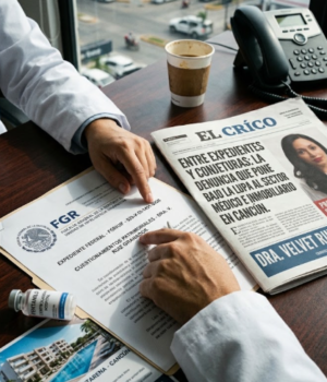 Entre expedientes y conjeturas: La denuncia que pone bajo la lupa al sector médico e inmobiliario en Cancún