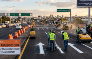 Concluyen colado de concreto en la Cuesta China: SICT alista reapertura de cuatro carriles en la Carretera 57 para el 15 de octubre