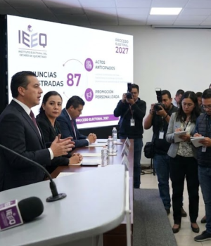 Se calienta el tablero político en Querétaro: IEEQ acumula 87 denuncias por actos anticipados y promoción personalizada rumbo a 2027