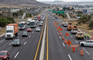 Inicia apertura gradual de carriles en la Carretera 57 para desahogar el acceso a la zona metropolitana de Querétaro